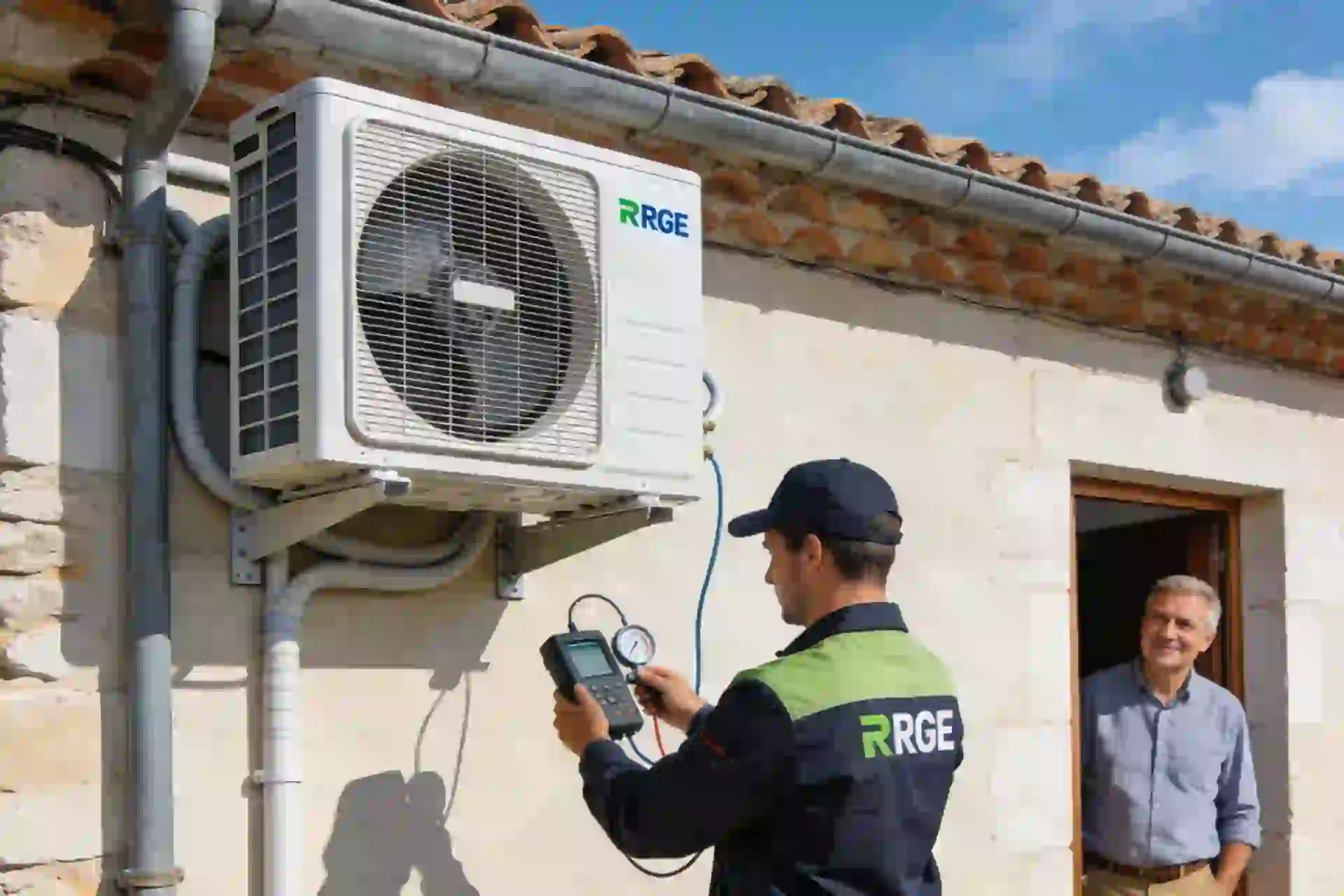 Installation climatisation réversible à Vaulx-en-Velin
